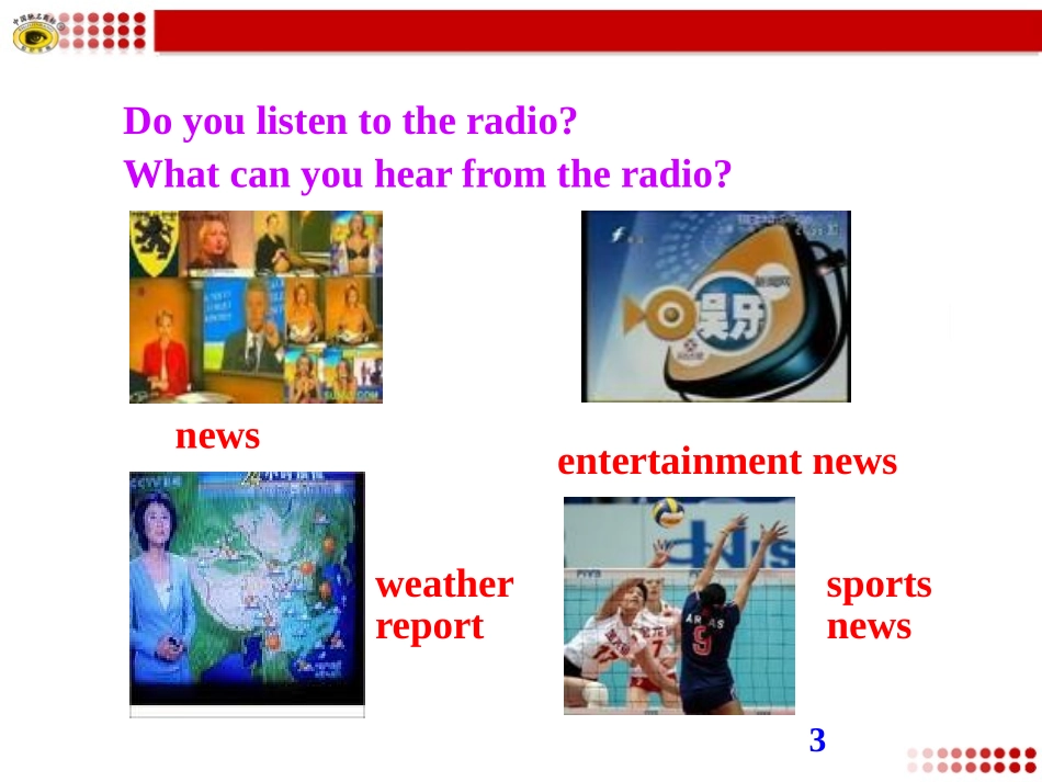 《I hope that you can join us one day》On the radio PPT课件_第2页