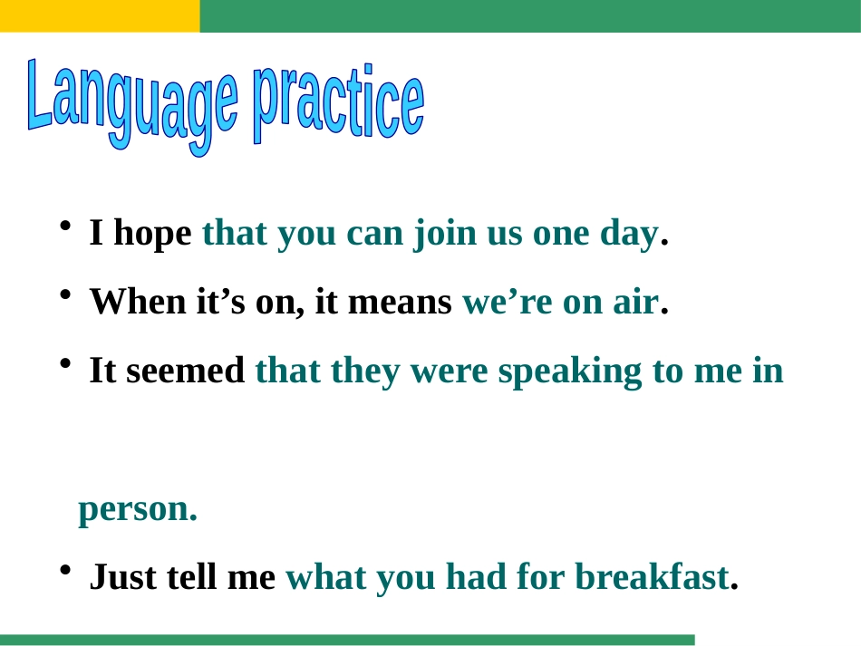 《Language in use》On the radio PPT课件_第3页