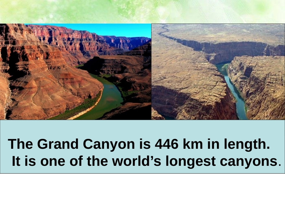 《The Grand Canyon was not just big》Wonders of the world PPT课件_第2页