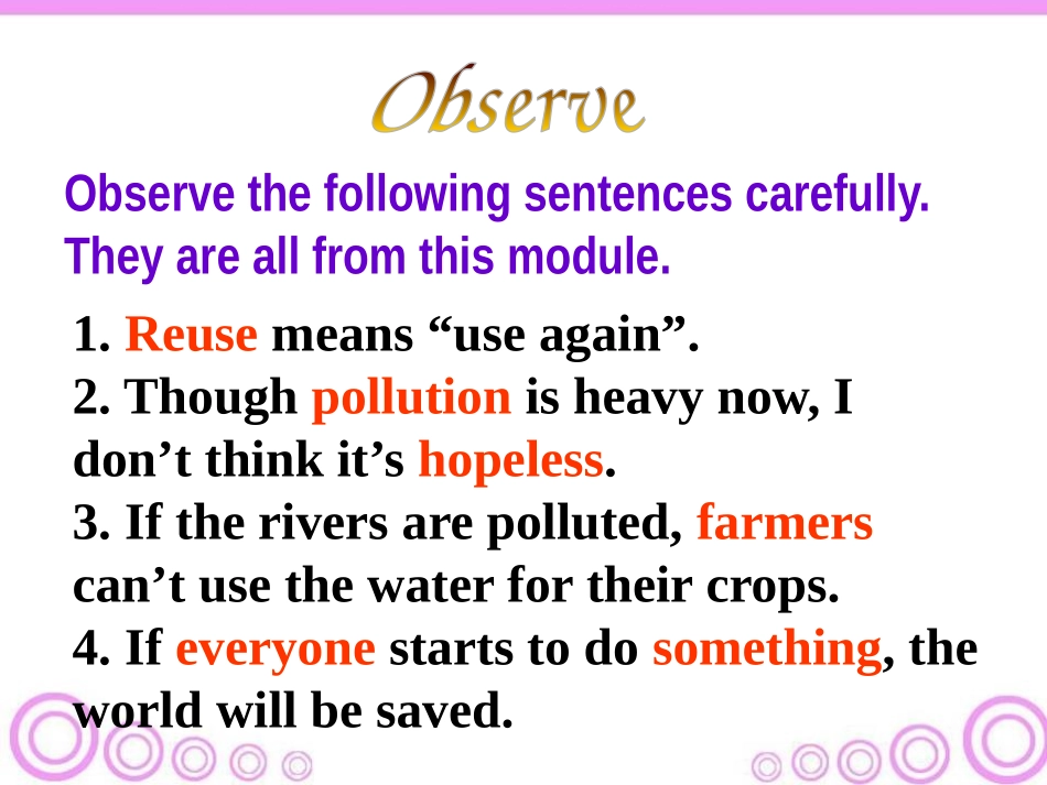 《Language in use》Save our world PPT课件_第3页
