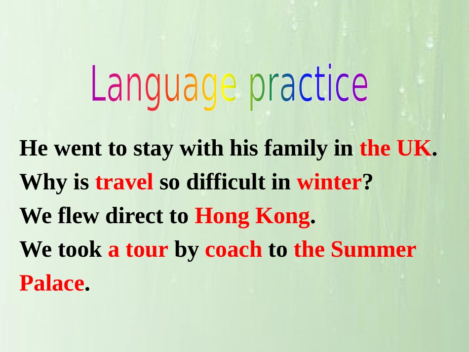 《Language in use》Travel PPT课件_第3页