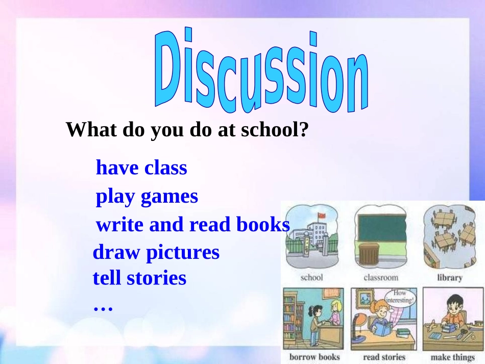 《What do I like best about school?》Education PPT课件_第3页