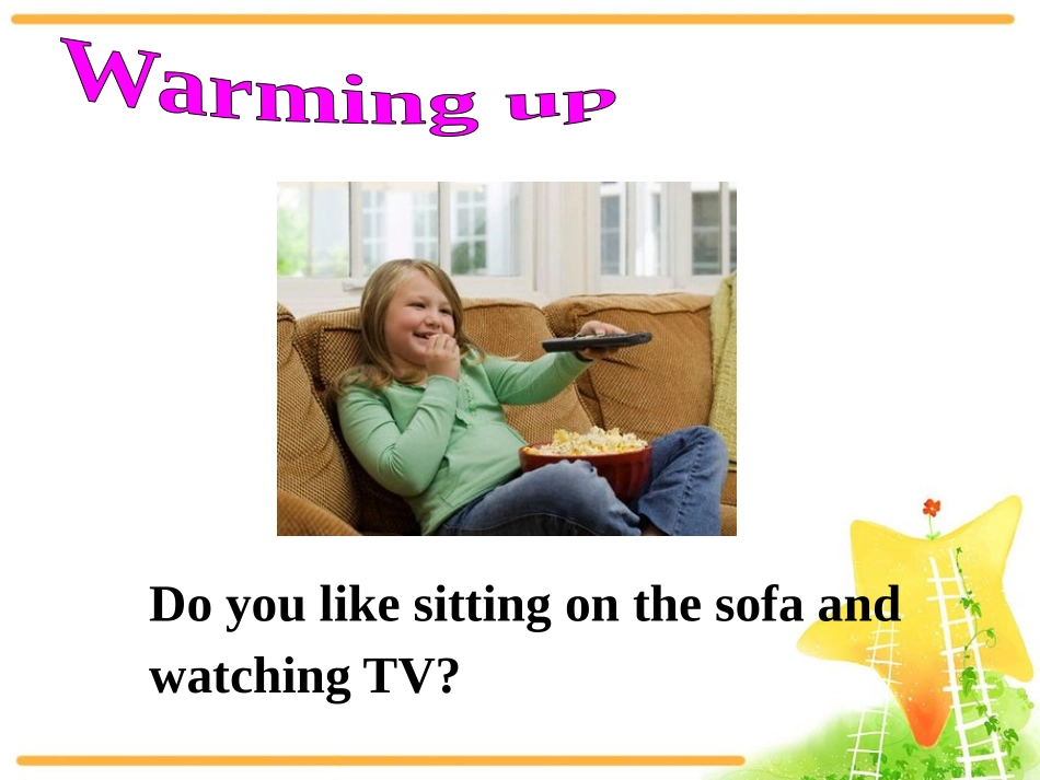 《Get off the sofa!》Look after yourself PPT课件_第1页