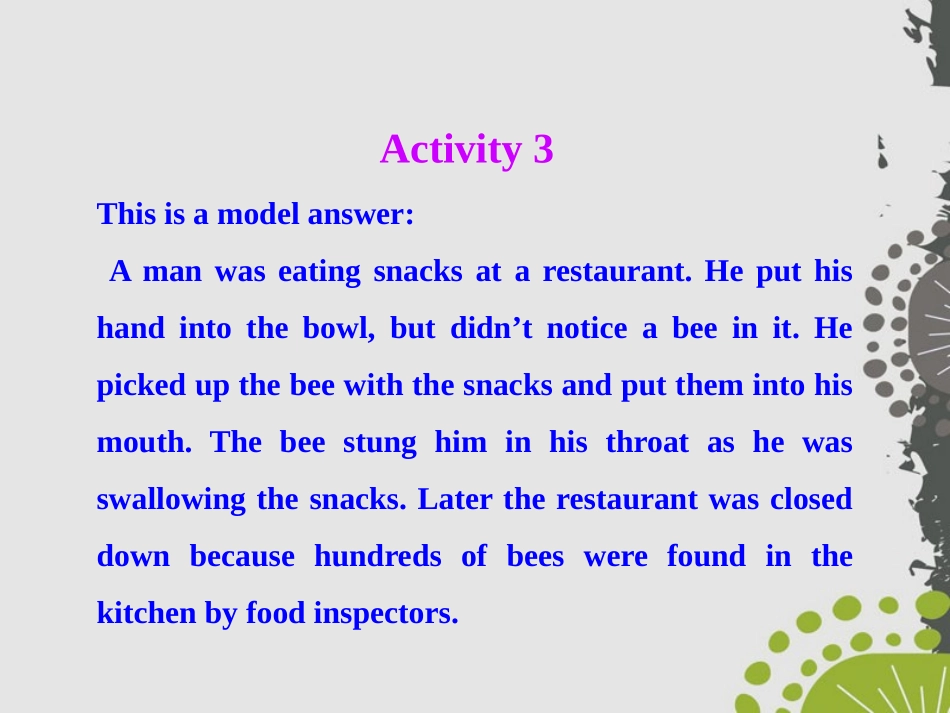 《Language in use》Eating together PPT课件_第3页