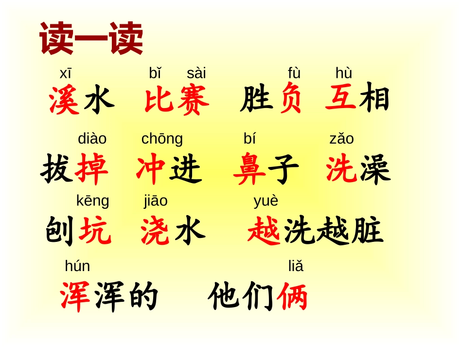 《清清的溪水》PPT课件[S版二年级语文上册]_第2页
