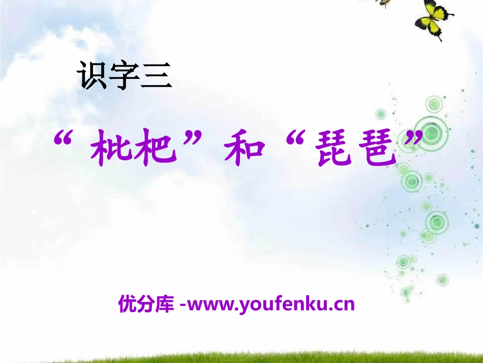 《“枇杷”和“琵琶”》PPT课件[S版二年级语文上册]_第1页