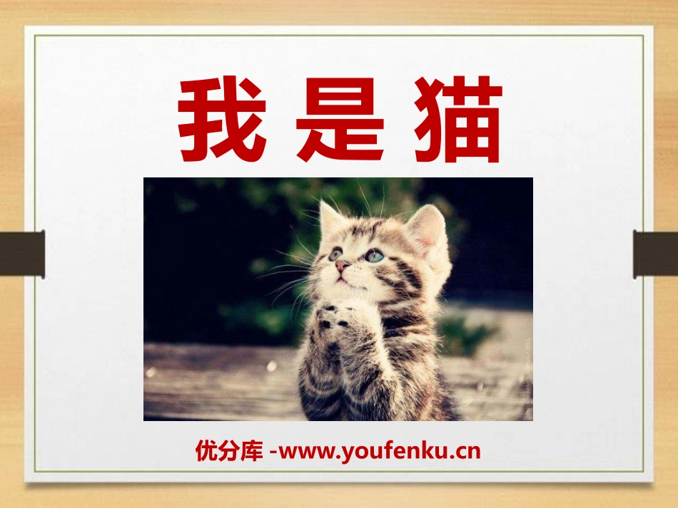 《我是猫》PPT课件[S版五年级语文上册]_第1页