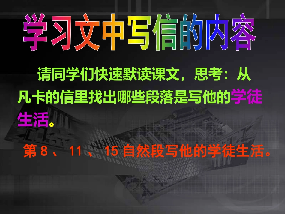 《凡卡》PPT课件[S版五年级语文下册]_第3页