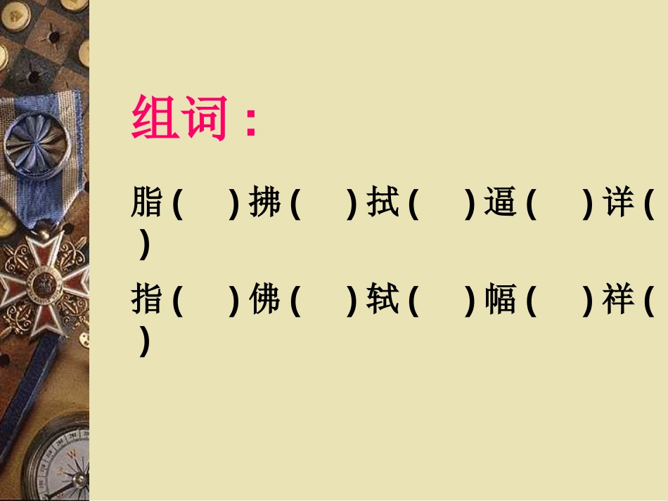 《奇异的琥珀》PPT课件[S版六年级语文上册]_第3页