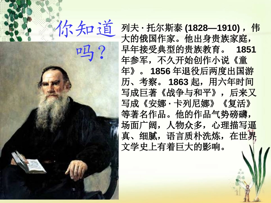 《穷人》PPT课件1[S版六年级语文下册]_第2页