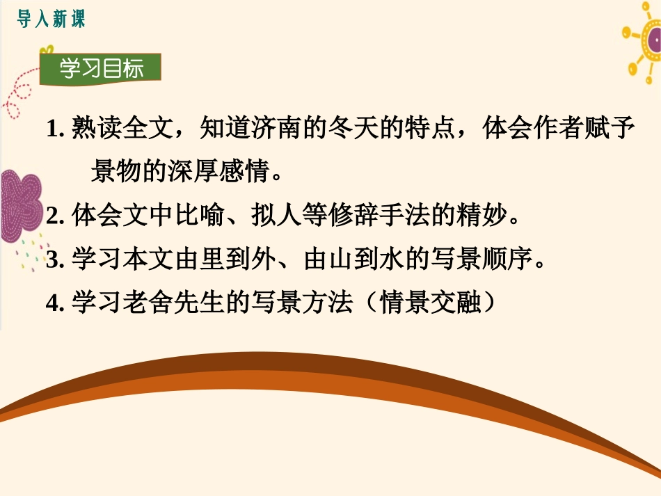 《济南的冬天》PPT课件[语文版七年级语文下册]_第2页