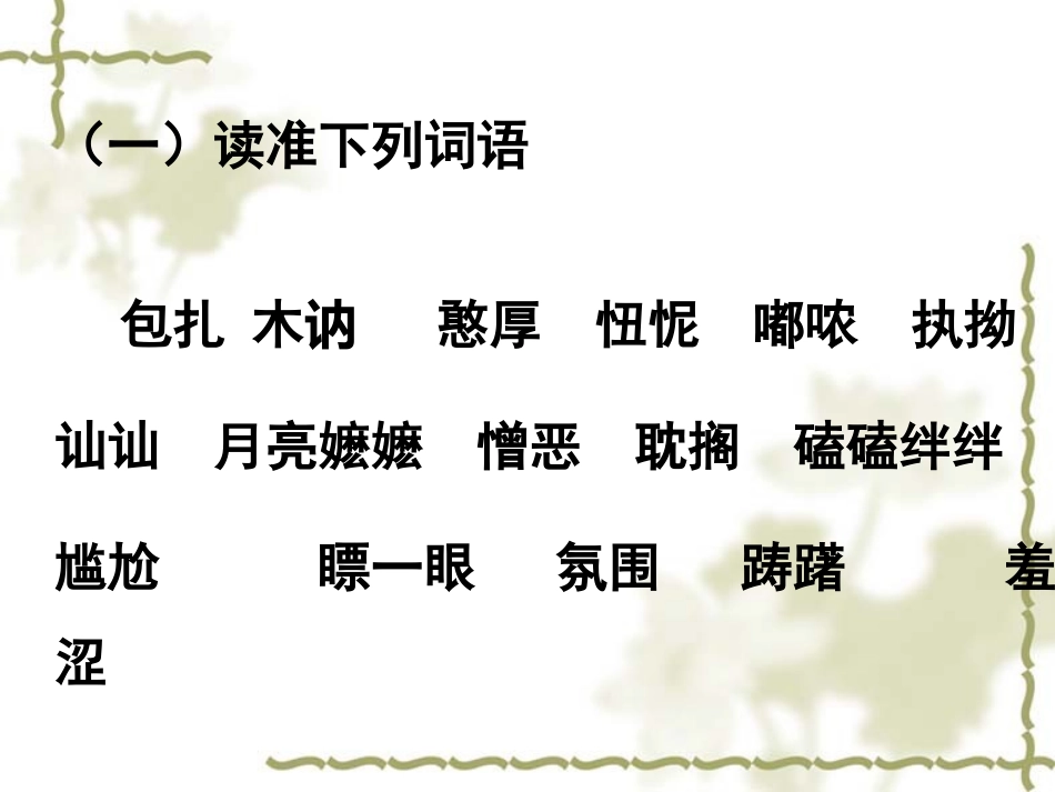 《百合花》PPT课件[语文版九年级语文下册]_第3页