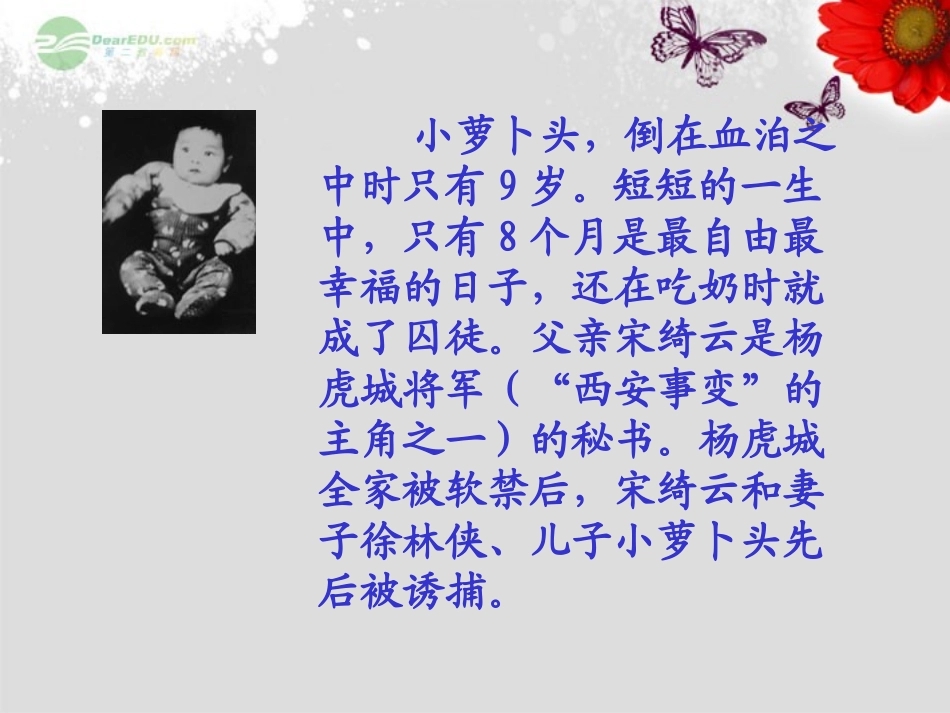《小萝卜头》PPT课件[西师大版三年级语文上册]_第3页