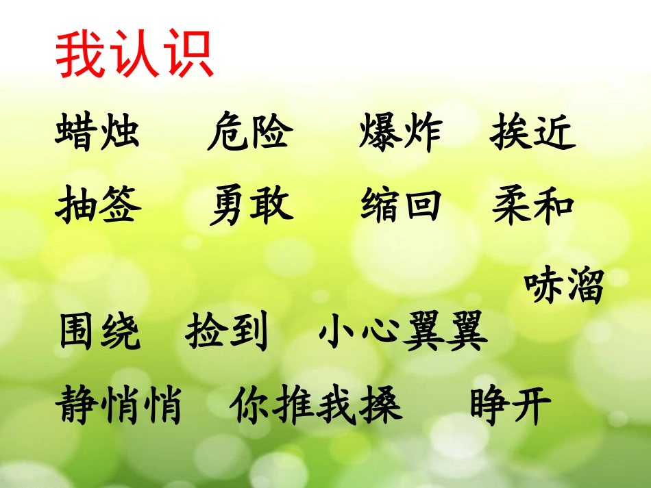 《红蜡烛》PPT课件[A版二年级语文上册]_第2页
