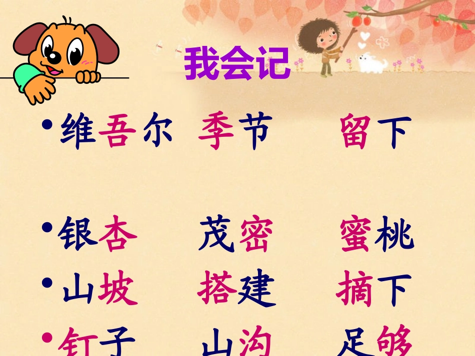 《葡萄沟》PPT课件[A版二年级语文下册]_第2页