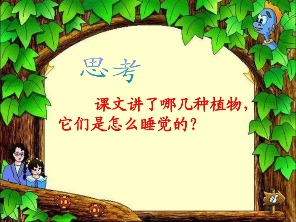 《植物的睡眠》PPT课件[西师大版三年级语文上册]_第3页