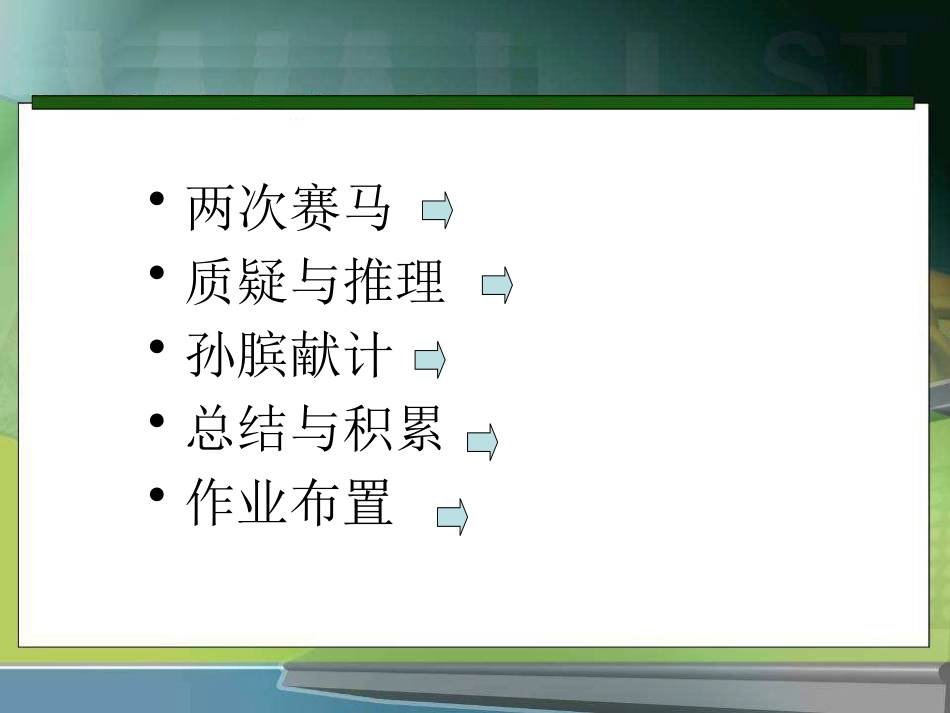《田忌赛马》PPT课件[A版四年级语文下册]_第2页