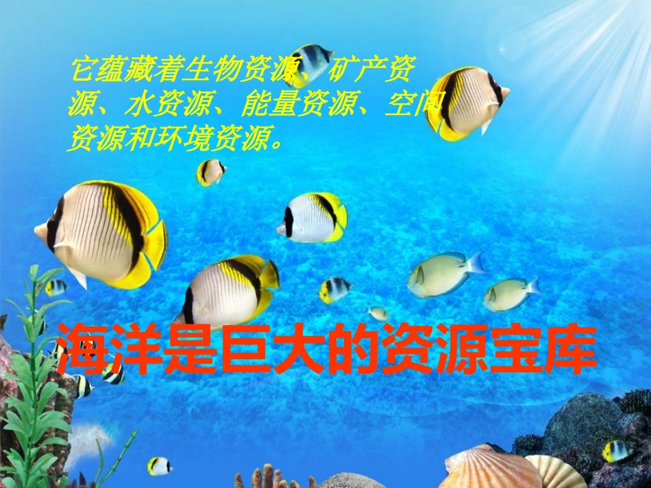 《富饶的海洋》PPT课件[A版五年级语文上册]_第3页