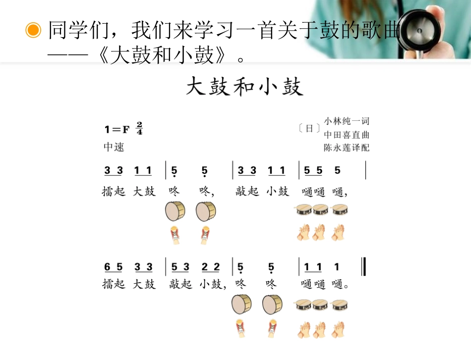 《声音的强弱》PPT课件[一年级音乐下册]_第2页