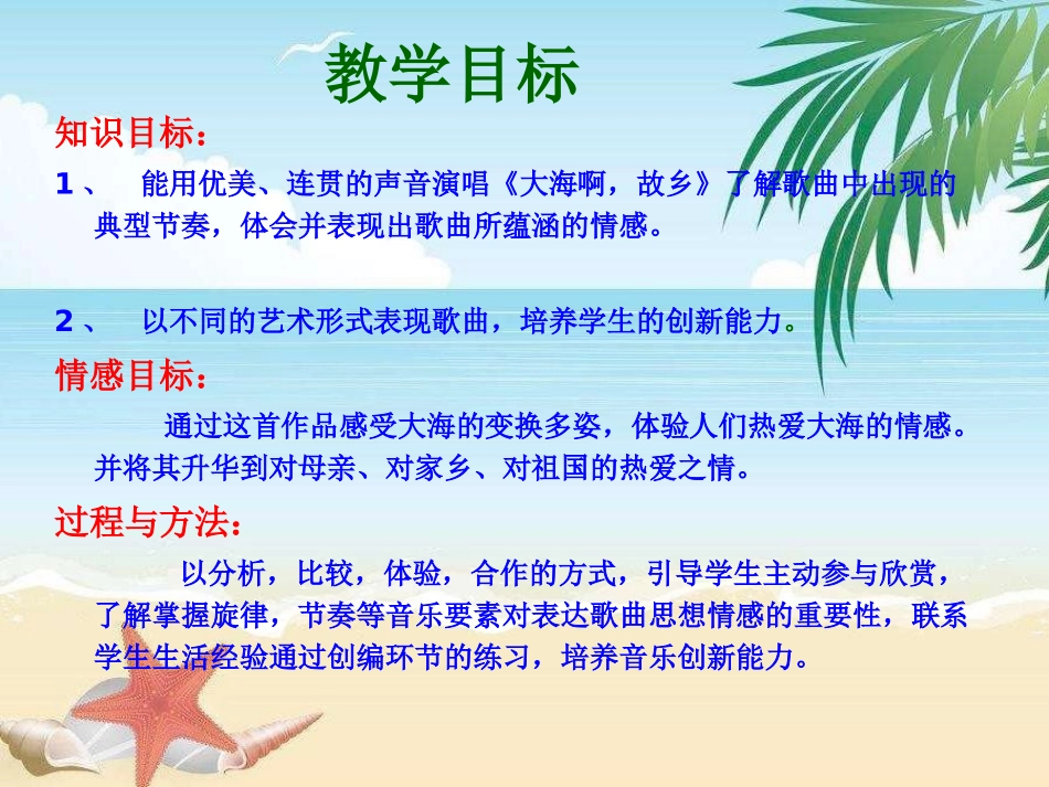 《大海啊,故乡》PPT课件[五年级音乐下册]_第3页