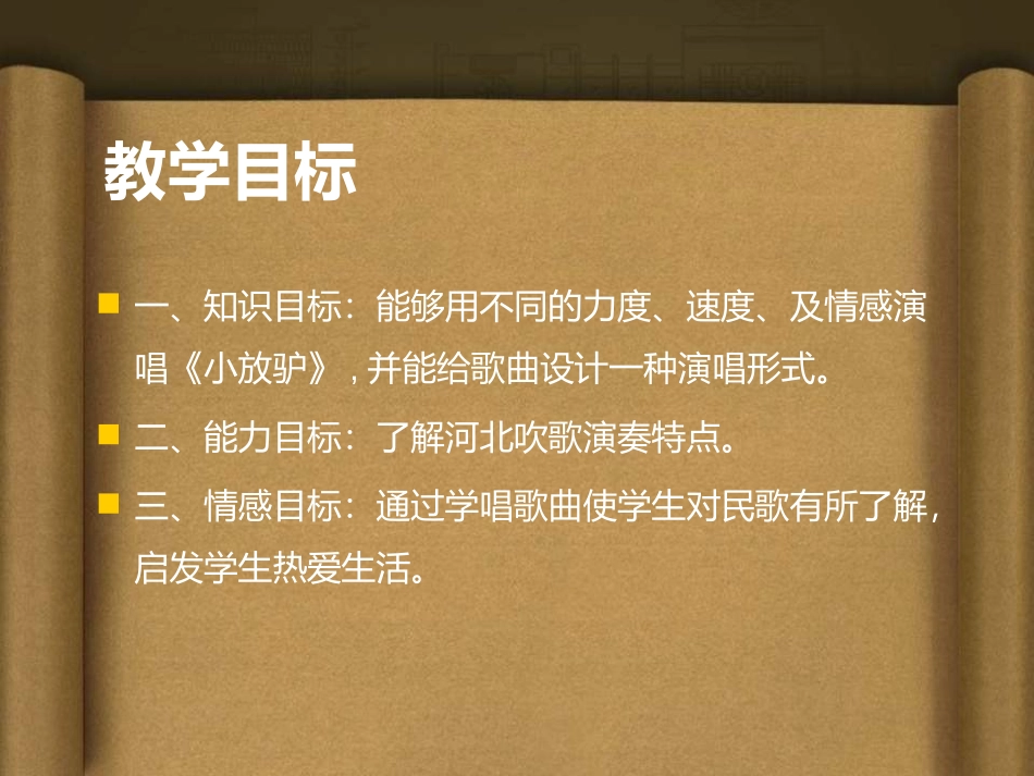 《小放驴》PPT课件[七年级音乐下册]_第2页