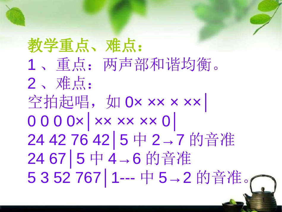 《给未来一片绿色》PPT课件[八年级音乐下册]_第3页