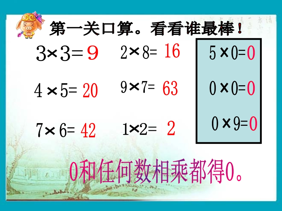 《森林里的故事》PPT课件[青岛版二年级数学上册]_第2页
