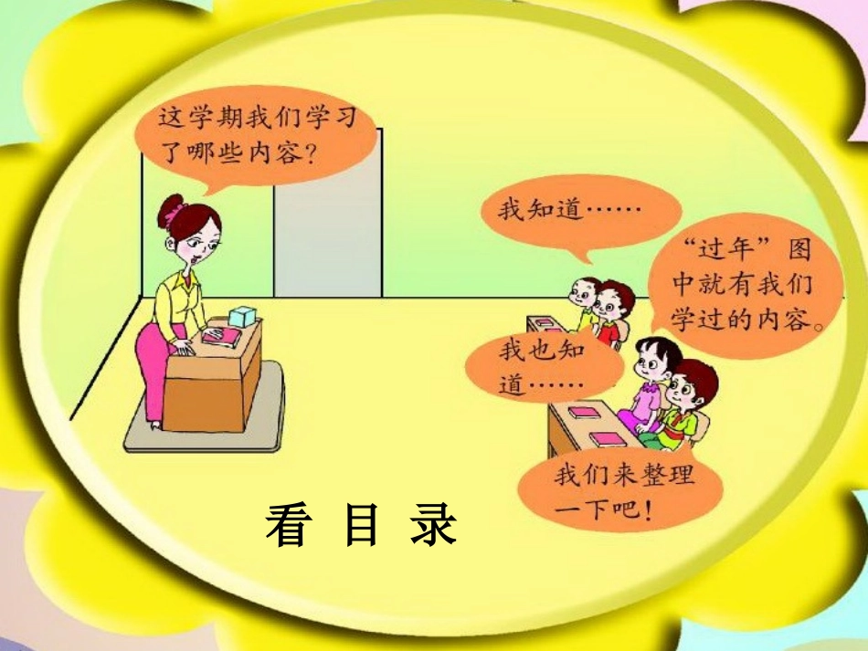 《过年》PPT课件[青岛版二年级数学上册]_第2页