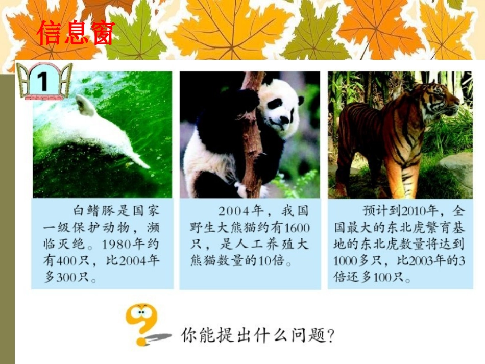 《走进动物园》PPT课件[青岛版五年级数学上册]_第2页