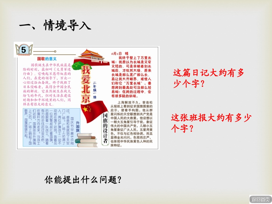 《游览北京》PPT课件[青岛版二年级数学下册]_第2页
