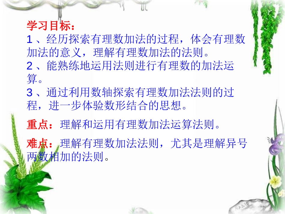 《有理数的加法与减法》PPT课件[青岛版七年级数学上册]_第2页