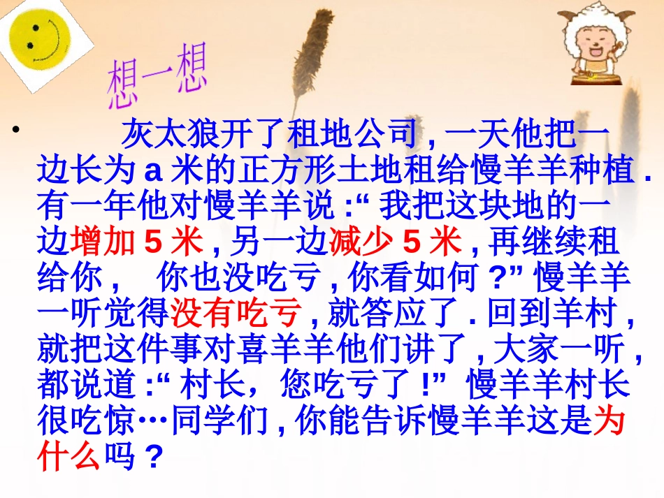 《平方差公式》PPT课件[青岛版七年级数学下册]_第3页
