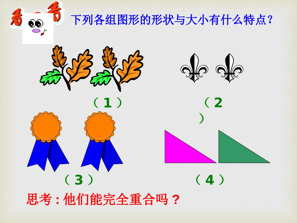 《全等三角形》PPT课件[青岛版八年级数学上册]_第2页