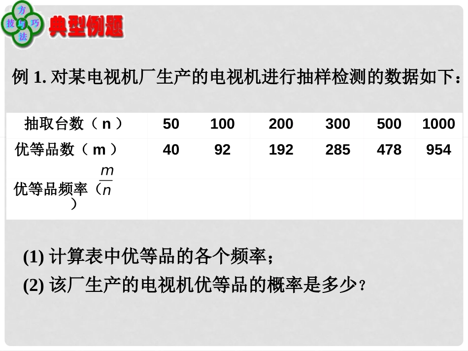 《事件的概率》PPT课件[青岛版九年级数学下册]_第3页