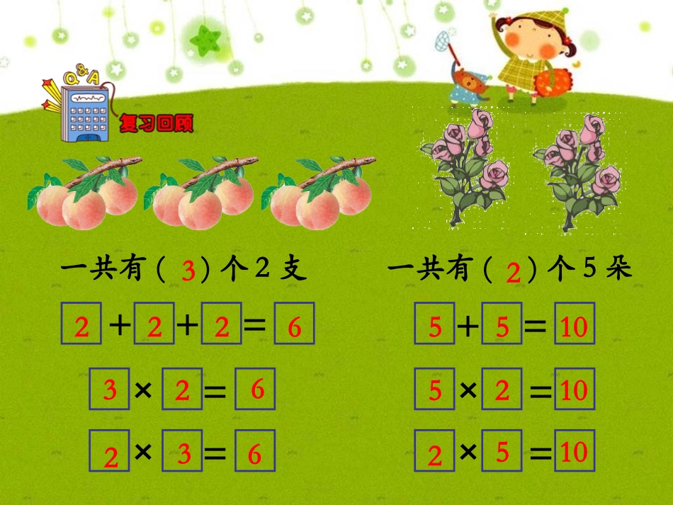《认识乘法》表内乘法PPT课件[冀教版二年级数学上册]_第3页