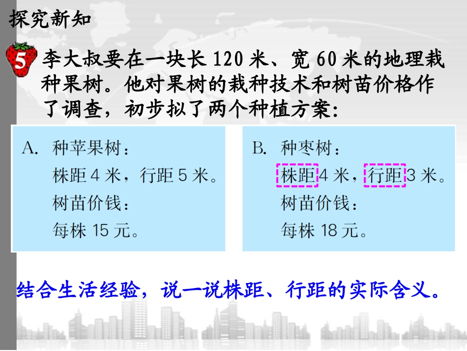 《种植问题》土地面积PPT课件[冀教版五年级数学上册]_第2页