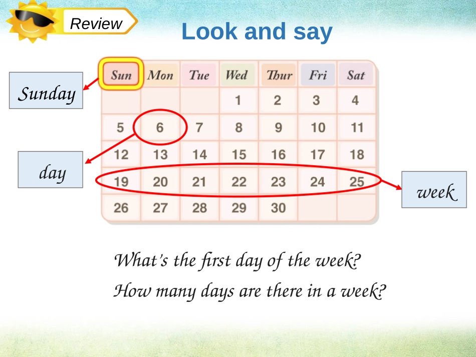 《There are seven days in a week》PPT课件_第3页