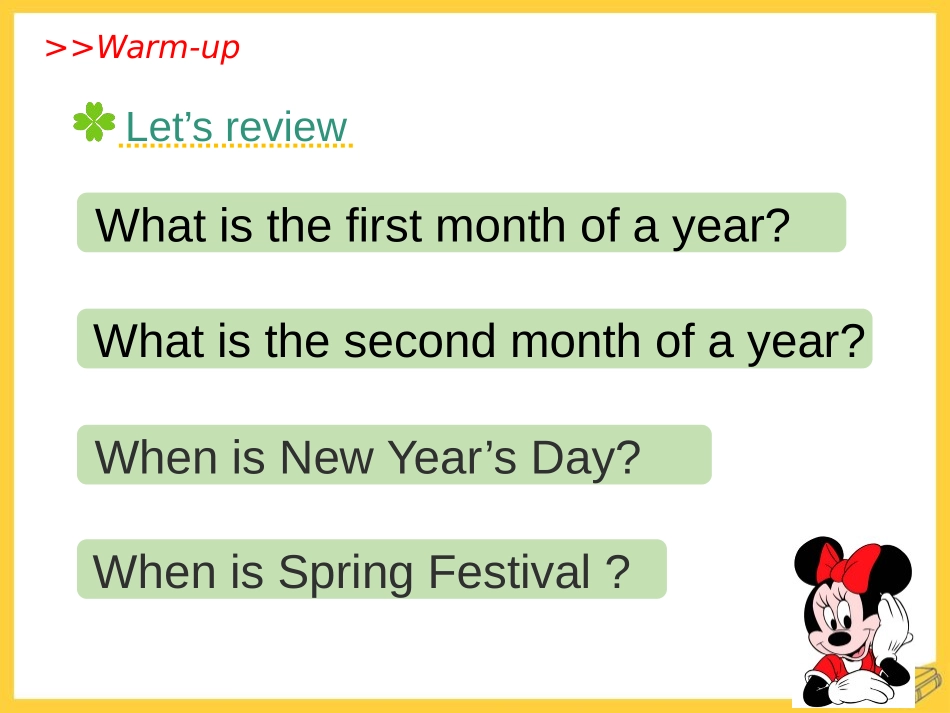 《January is the first month》PPT课件_第3页