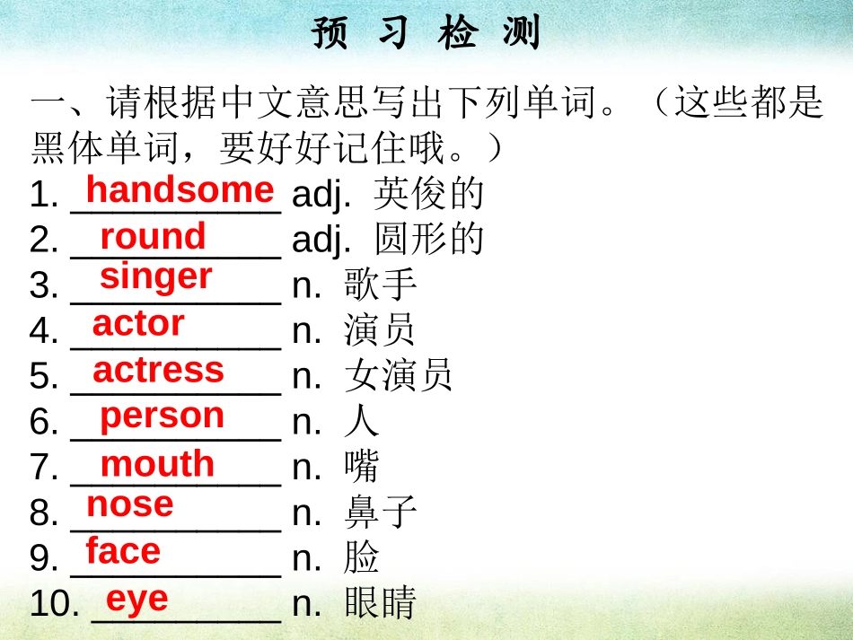《What does he look like?》PPT课件_第2页