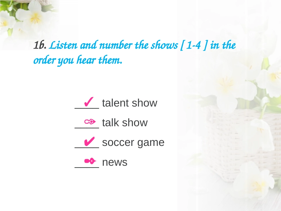 《Do you want to watch a game show》PPT课件_第3页