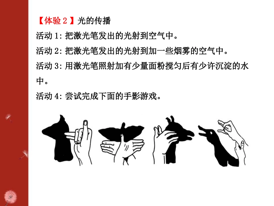 《光的传播》光现象PPT课件[北师大八年级物理上册]_第3页