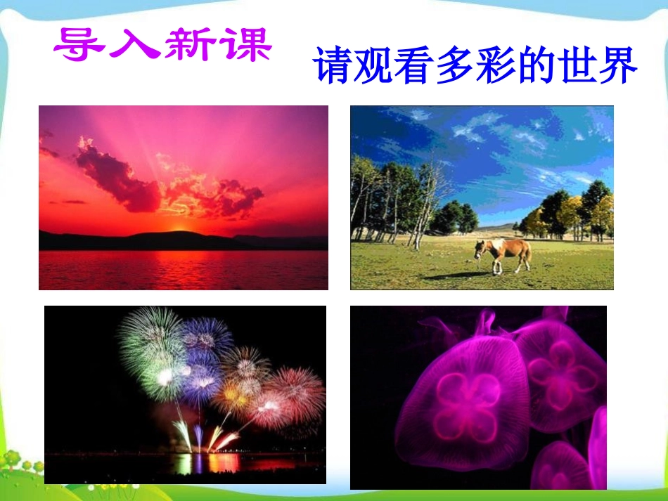 《物体的颜色》光现象PPT课件[北师大八年级物理上册]_第3页
