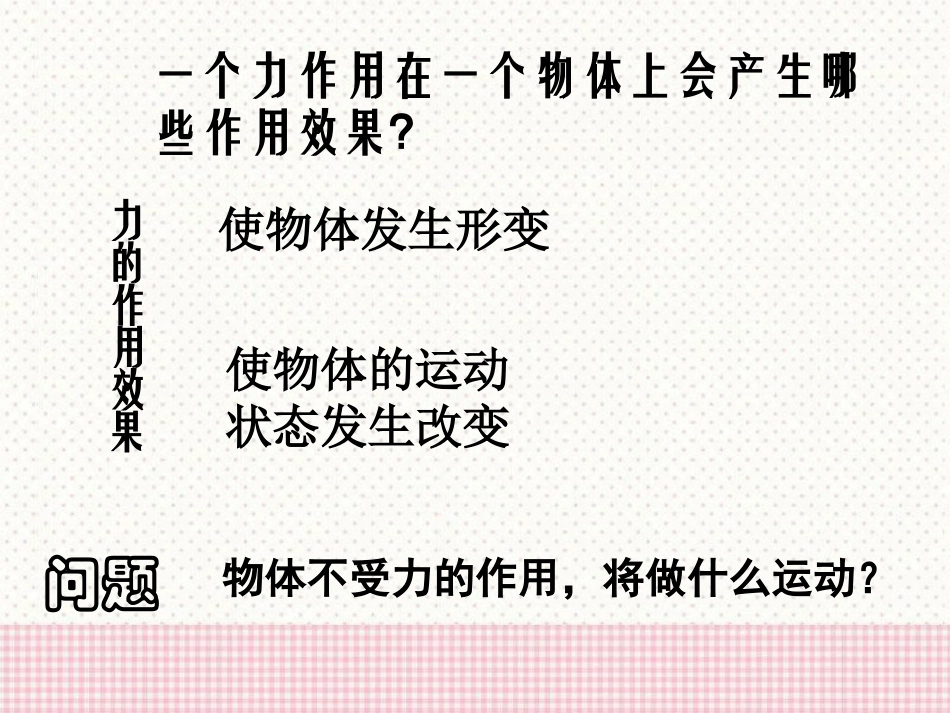 《牛顿第一定律》运动和力PPT课件[北师大八年级物理下册]_第2页