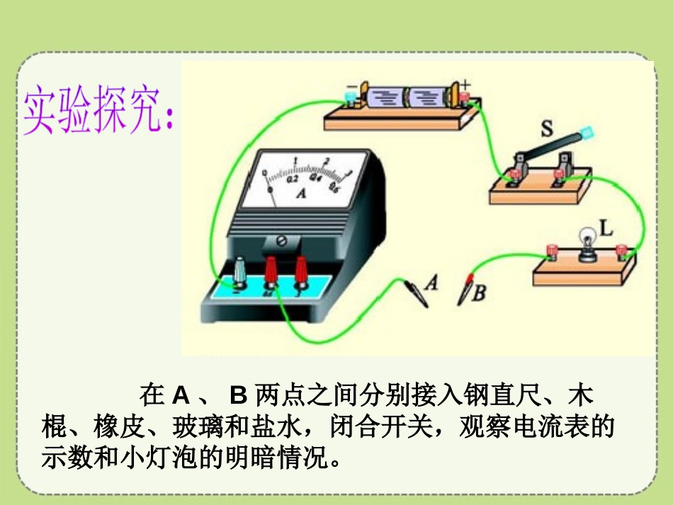 《不同物质的导电性能》简单电路PPT课件[北师大九年级物理]_第3页