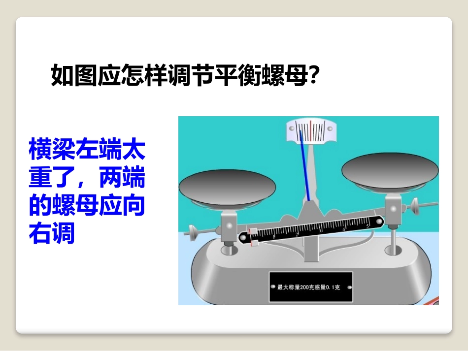 《学习使用天平和量筒》质量与密度PPT课件[沪科版八年级物理]_第2页