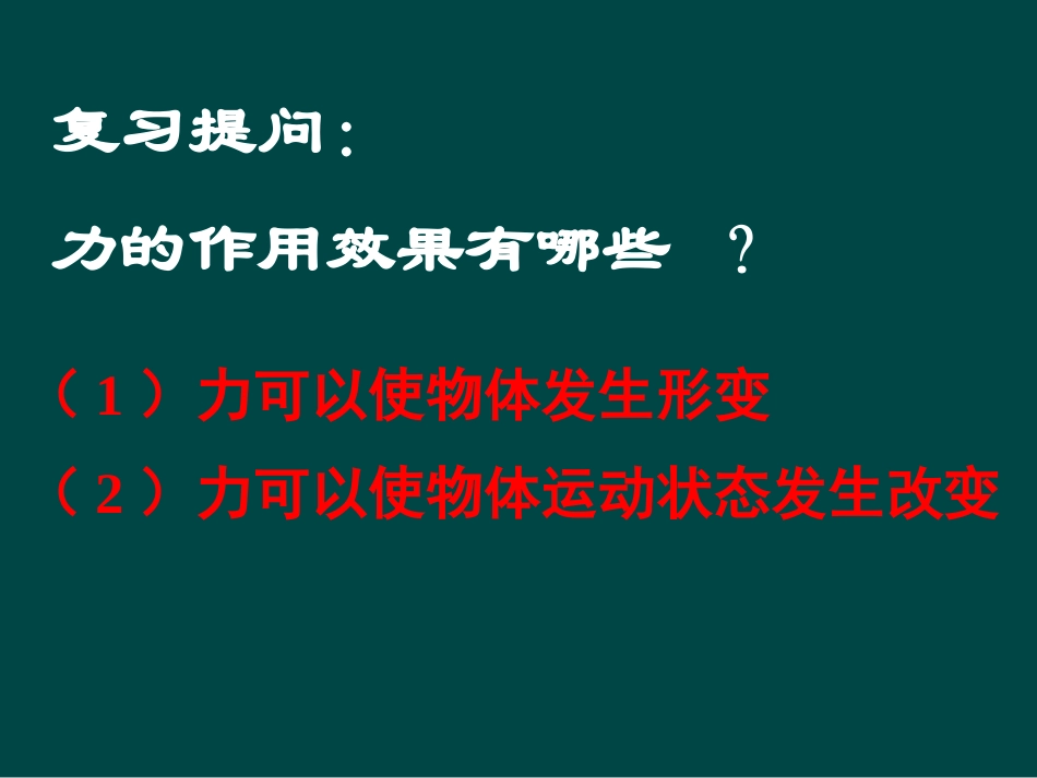 《力》熟悉而陌生的力PPT课件[沪科版八年级物理]_第3页