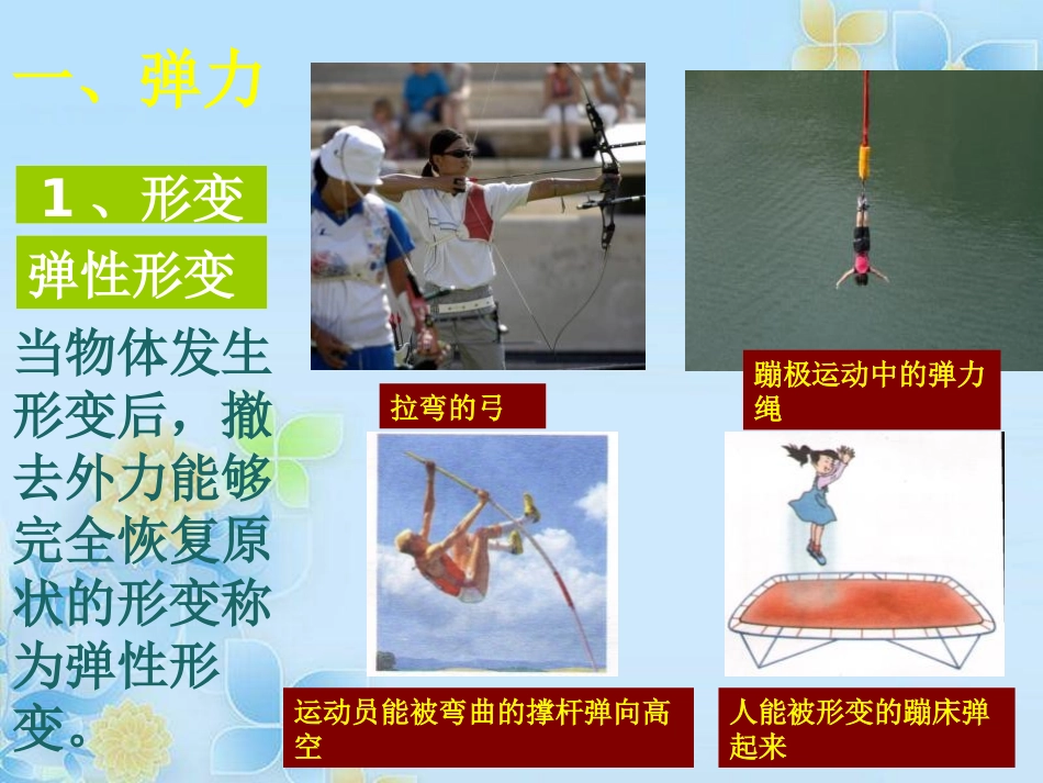 《弹力与弹簧测力计》熟悉而陌生的力PPT课件[沪科版八年级物理]_第2页