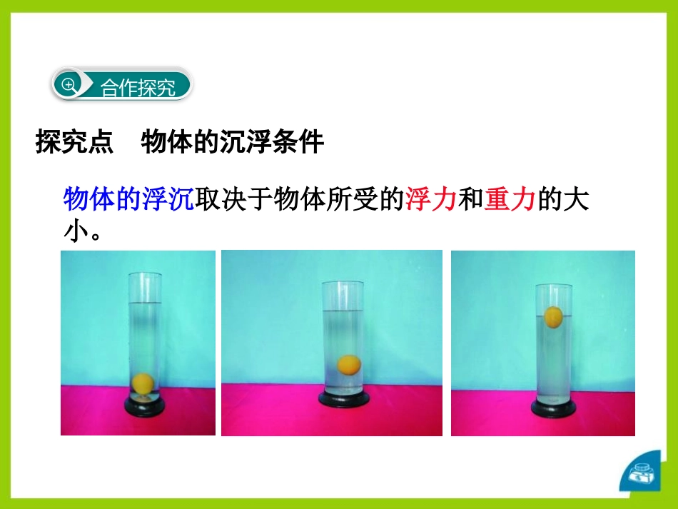 《物体的浮与沉》浮力PPT课件[沪科版八年级物理]_第3页