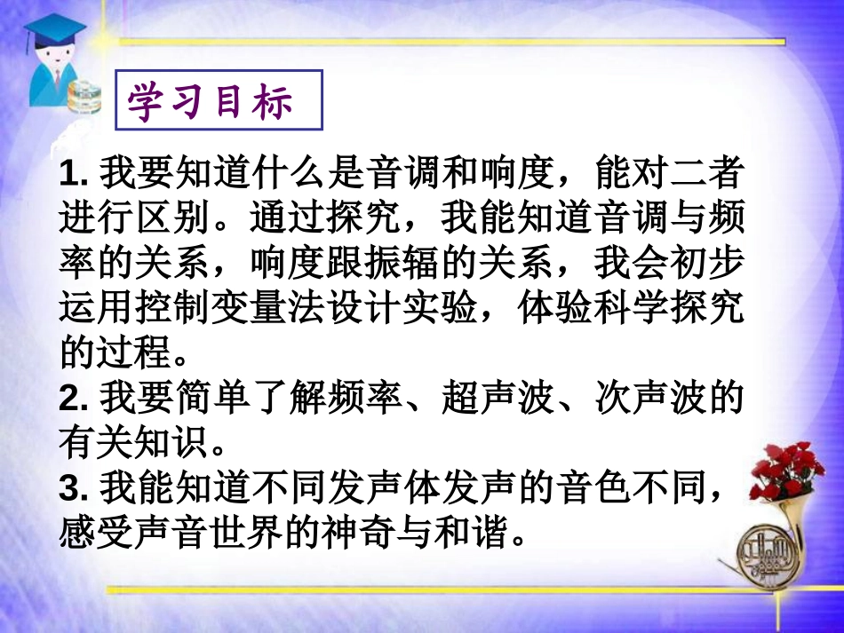 《声音的特性》声现象PPT课件1[鲁教版八年级物理上册]_第2页
