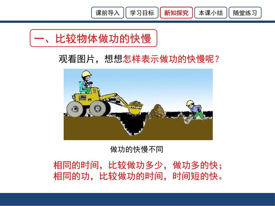 《功率》简单机械 功PPT课件[鲁教版八年级物理下册]_第3页